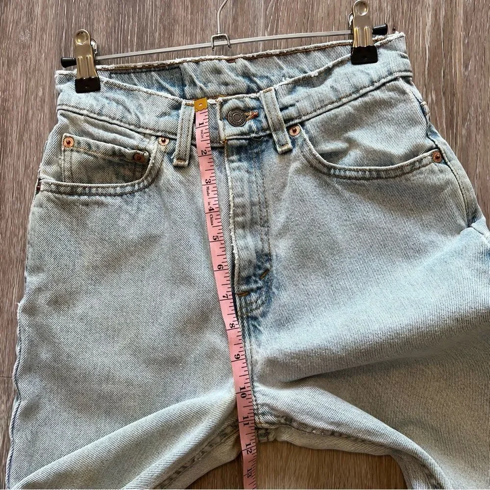 RARE vintage 1990’s Levi’s 521 high rise mom jeans tapered leg‎ women’s size 24